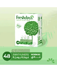Fresh Days Female Napkins Daily Cotton Feel Normal 48*6 P