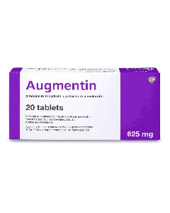 Augmentin 625 Mg Tablet 20P