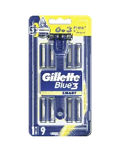 Gillette Blue3 Smart Disposable Razor (6+3)P*6C