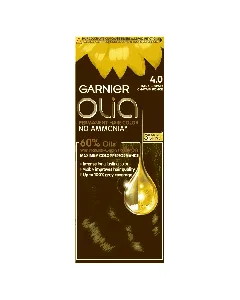 Garnier Hair Dye Color Olia No Ammonia Dark Brown 4.0
