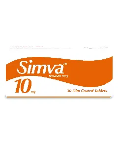 Simva 10 Mg Tablet 30P