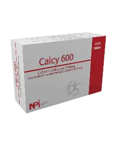 Calcy 600 Mg Tablet 30 P