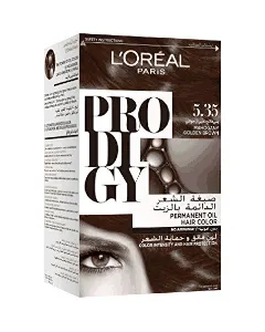 Loreal Hair Color Prodigy No Ammonia Mahogany Golden Brown 5.35