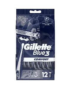 Gillette Blue3 Comfort Disposable Razor (8+4)/(9+3)P*20C