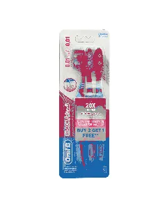 Oral B Tooth Brush Ultra Thin Sensetive Black 0.01 Mm Extra Soft Offer 2+1