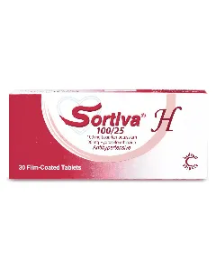 Sortiva H 100/25 Mg Tablet 30P 180 C