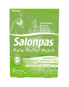 Salonpas Pain Relieving Patch Cold 7Cm*10Cm 5*10 C