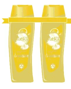 Vatika Hair Shampoo Lemon Dandruff Guard 400 Ml*2P Offer
