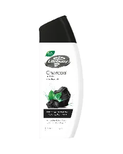 Lifebuoy Body Wash Charcoal 300 Ml + Loof
