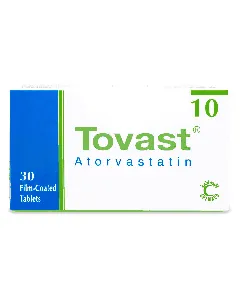 Tovast 10 Mg Tablet 30P 120 C