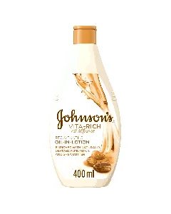Johnson Vita-Rich Lotion Oil Infusion 400 Ml