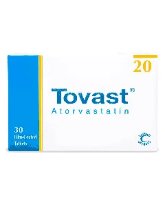 Tovast 20 Mg Tablet 30P 84 C