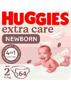 Huggies Baby Diapers Extra Care (2) 64*2C