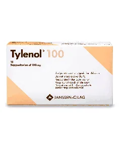 Tylenol 100 Mg Suppository 10P