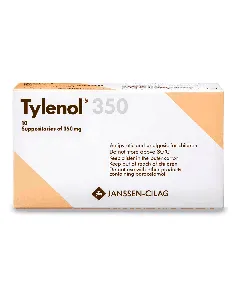 Tylenol 350Mg Suppository 10P