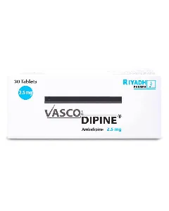 Vascodipine 2.5Mg Tablet 30P