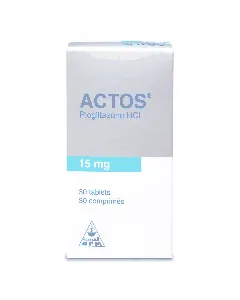 Actos 15 Mg Tablet 30P