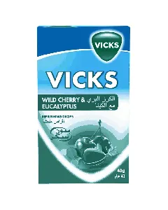 Vicks Soothing & Refreshing Throat Cherry 40 G 20 C