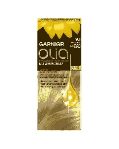 Garnier Hair Dye Color Olia No Ammonia 9.1 Ashy Light Blond