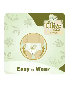 Babyjoy Baby Diaper Olive Premium Pants (5) 40 P* 3 C