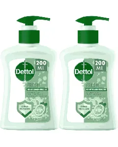 Dettol Hand Wash Fresh Lemon And Orange Blossom 200 Ml*2P 255 Off Offer