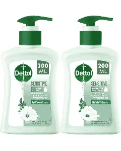 Dettol Hand Wash Sensetive Lavander And White Musk 200 Ml*2P 25%Off Offer