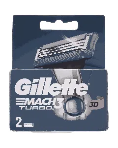 Gillette Mach3 Turbo Multi-Use Blade 2P