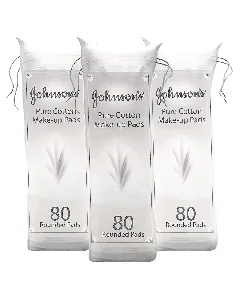 Johnson Make Up Cotton Pads 80 P 2+1 Offer