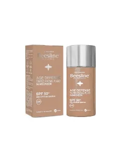 Beesline Sunscreen Age Defense Tinted Facial Fluid 50 Spf 40 Ml