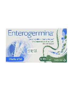 Enterogermina Probiotic Oral Suspention 2 Billion/5 Gm Ampoules 10P