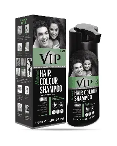 Vip Hair Color Shampoo 5 In 1 Black 180 Ml