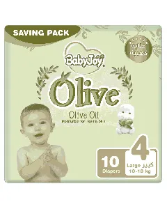 Babyjoy Baby Diapers Olive Premium Savings (4) 10*8 C