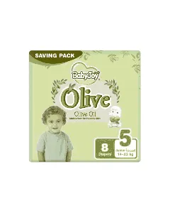 Babyjoy Baby Diapers Olive Premium Savings (5) 8*8 C