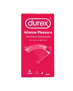 Durex Condom Intense Pleasure With Dots And Ribs6 P