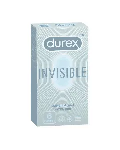 Durex Condom Invescible Extra Thin 6 P