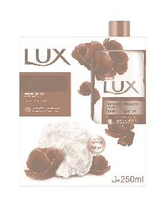 Lux Shower Gel Romantic Hibiscus 250 Ml+Loof