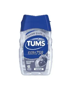Tums Antacid Tablets Extra Strengh Assorted Fruits 48P