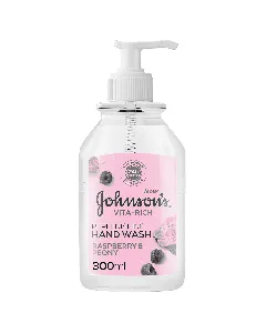 Johnson Vita Rich Replenishing Hand Wash Raspberry Peony 300 Ml