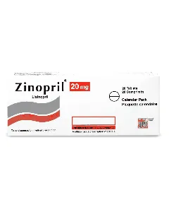 Zinopril 20 Mg Tablet 28P