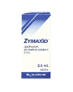 Zymaxid / Zymar 0.5% Eye Drop 2.5 Ml