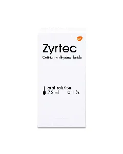 Zyrtec 0.1% Syrup 75 Ml