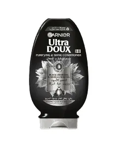 Garnier Ultra Doux Hair Conditioner Purifing And Shine Charcoal And Nigella 360/400 Ml