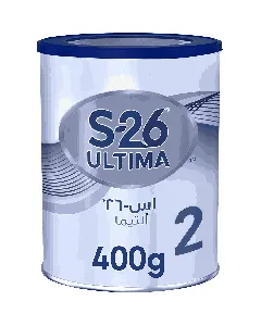 S26 Ultima Baby Milk Powder Hypoallergenic (2) 400 Gm 12 C