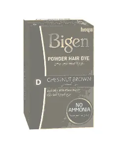 Bigen Powder Hair Dye Chestnut Brown D