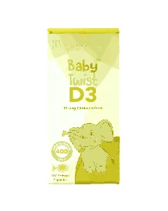 Jp Baby Twist Vitamin D3 400 Iu Capsule 100 P