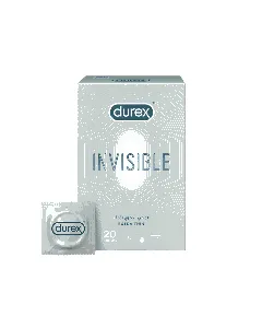 Durex Condom Invescible Extra Thin 20 P