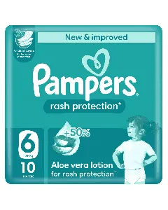 Pampers Baby Diapers (6) 15+C 10*6 C