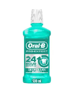 Oral B Complete Mouth Wash Deep Clean Mild Mint 500 Ml