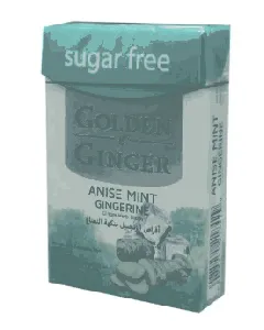 Golden Ginger Anise Mint Gingerine Lozenge Tablet Mild 45 Gm