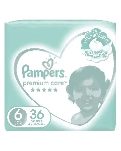 Pampers Baby Diapers Mega (6) 13+ C 36*2 C